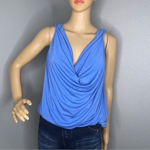 Red By BKE Twisted Tank Top Ultramarine Size Medium - Picture 2 of 10